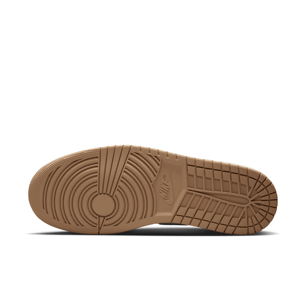 Air Jordan 1 Low Men's Shoes 'Sail/Fire Red/Hemp'