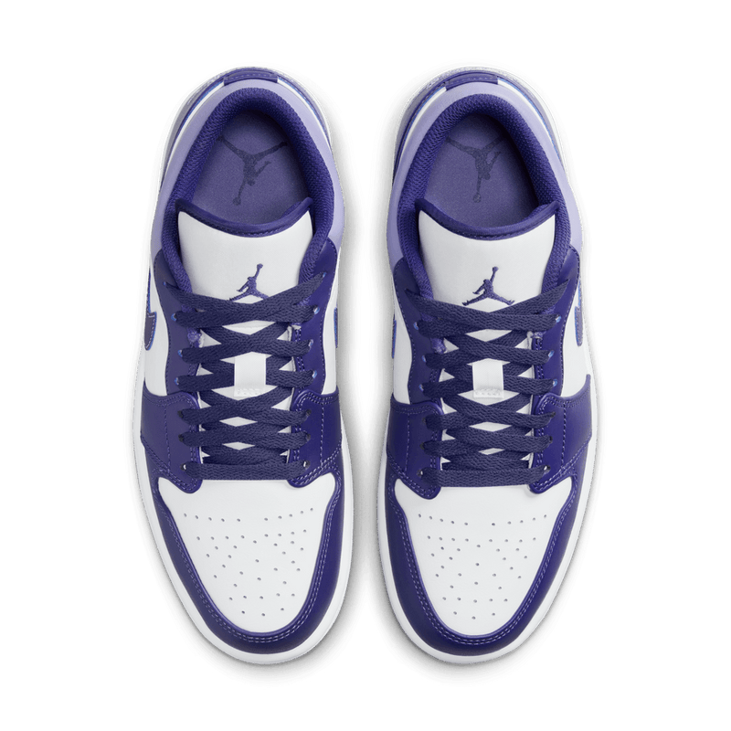 Air Jordan 1 Low Men's Shoes 'Purplr/White' – Bouncewear