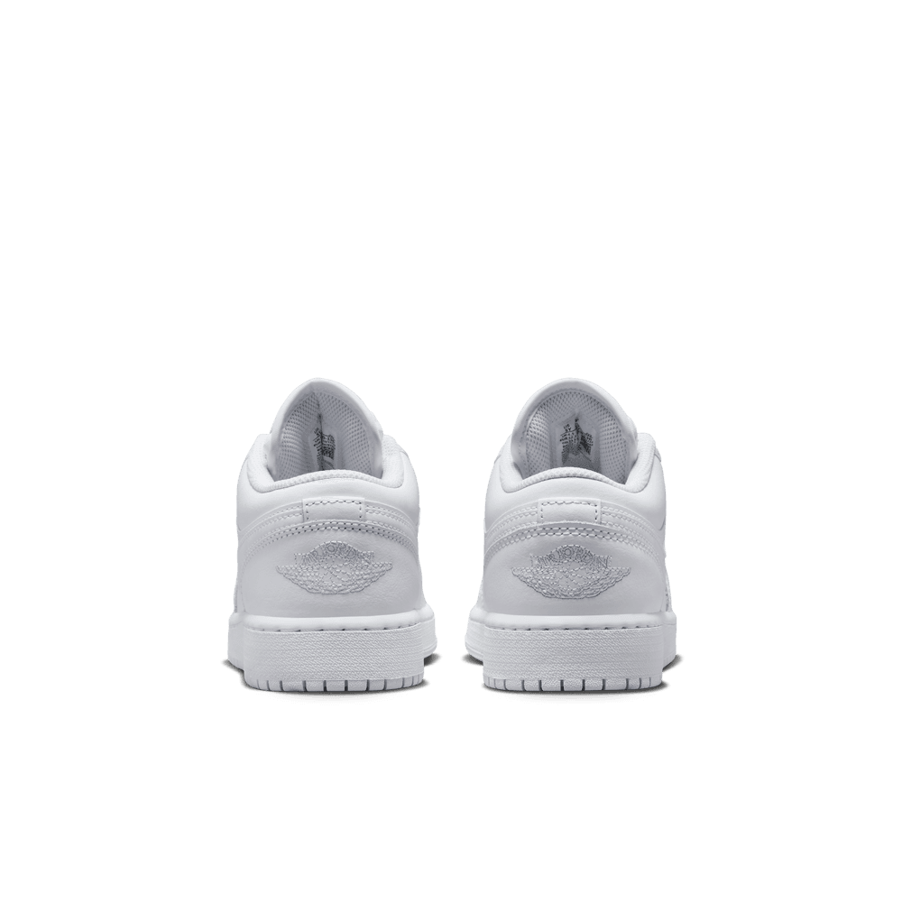 Air Jordan 1 Low Big Kids' Shoes (GS) 'White' – Bouncewear