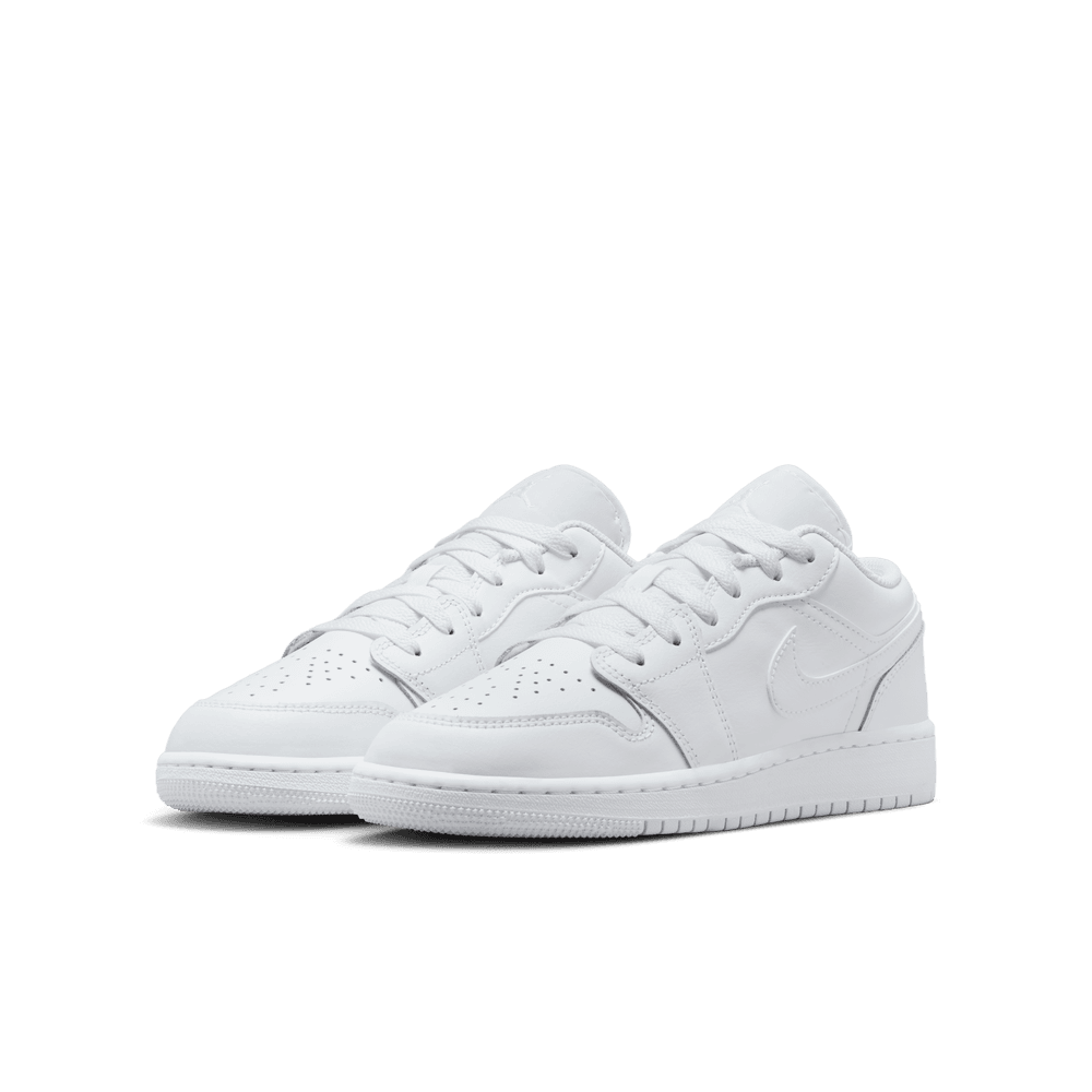 Nike air jordan 1 low all white shop
