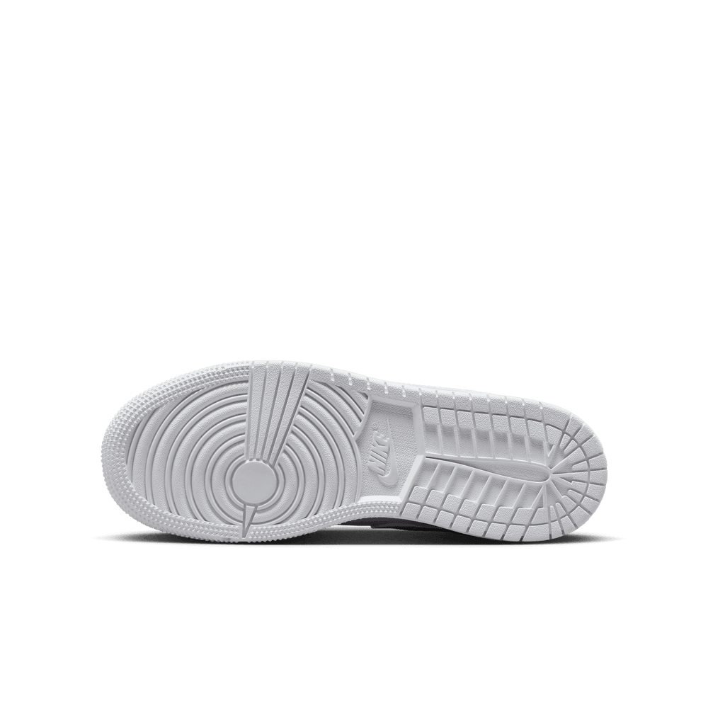 Air Jordan 1 Low Big Kids' Shoes (GS) 'White'