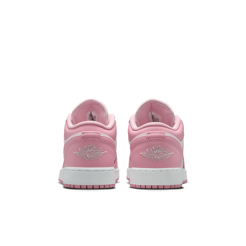 Air Jordan 1 Low Big Kids' Shoes (GS) 'Soft Pink/Pearl Pink/White'