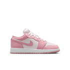 Air Jordan 1 Low Big Kids' Shoes (GS) 'Soft Pink/Pearl Pink/White'