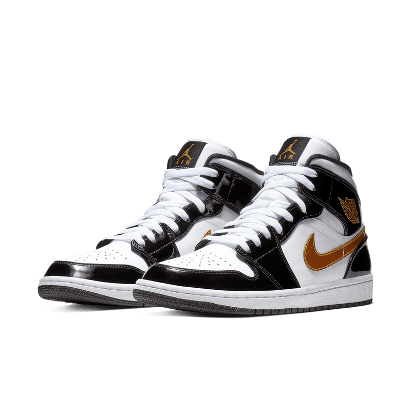 Black white and on sale gold retro 1