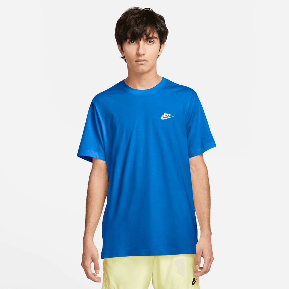 Nike Sportswear Club Men's T-Shirt 'Blue/White'
