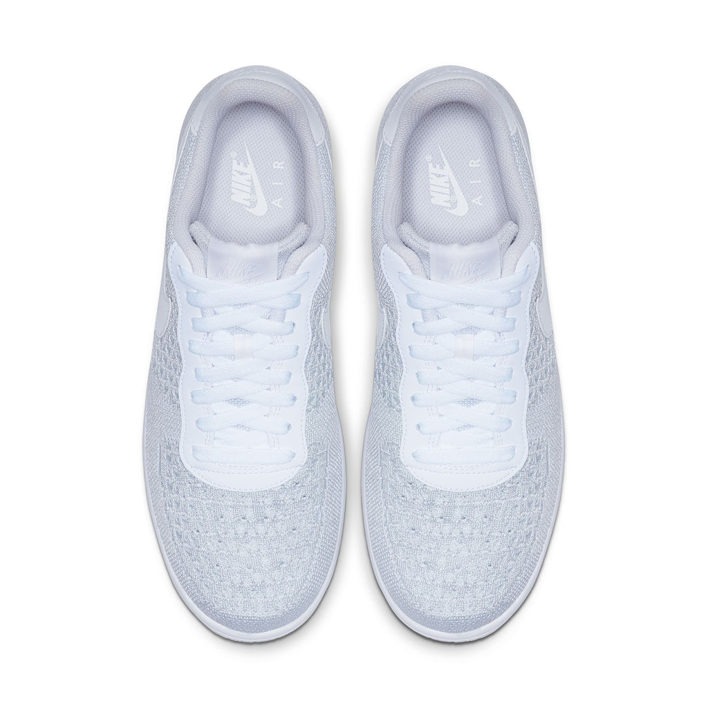 Nike Air Force Flyknit Shoes 'White/Pure Platinum' – Bouncewear