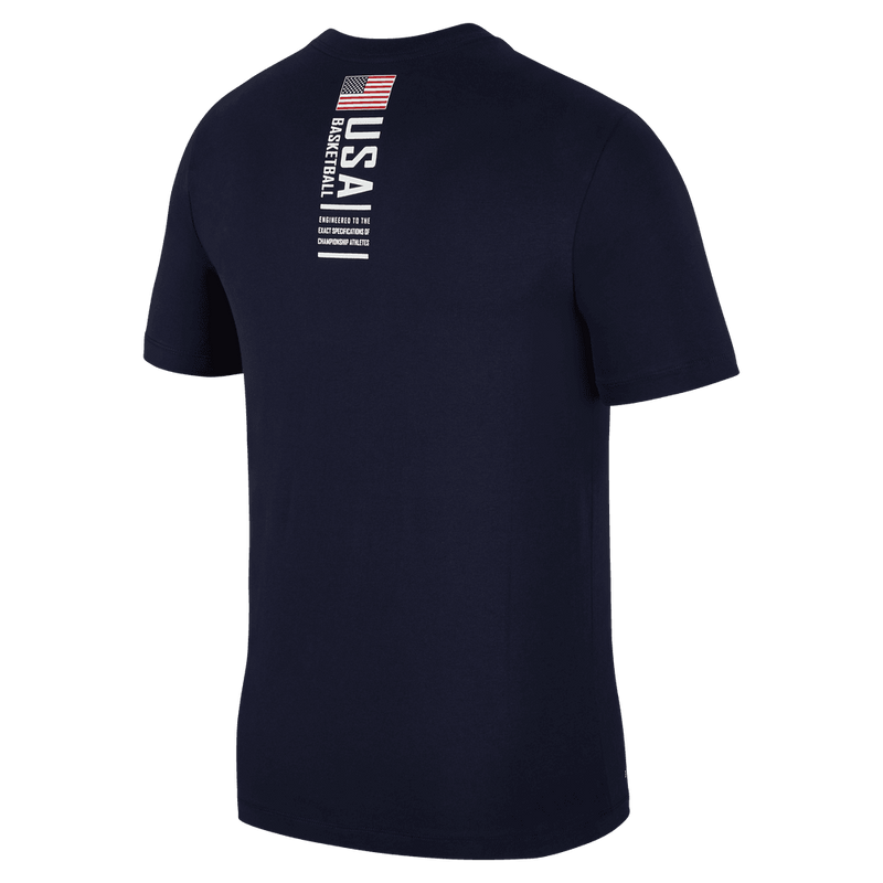 USAB Nike Dri-FIT Men's Basketball T-Shirt 'Obsidian'