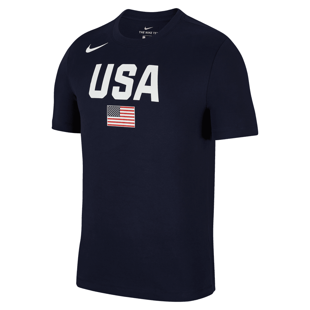 USAB Nike Dri-FIT Men's Basketball T-Shirt 'Obsidian'