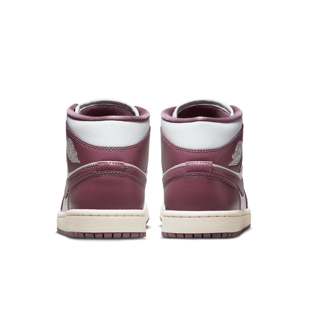 Air Jordan 1 Mid Women's Shoes 'Platinum/Mauve/Sail'