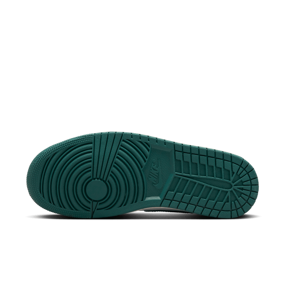 Air Jordan 1 Mid Women's Shoes 'White/Oxidized Green'