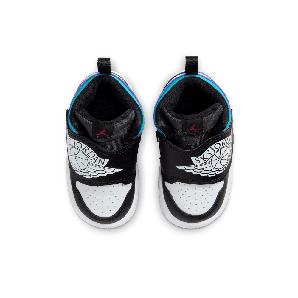 Sky Jordan 1 Baby/Toddler Shoes (TD) 'White/Red/black/Concord'