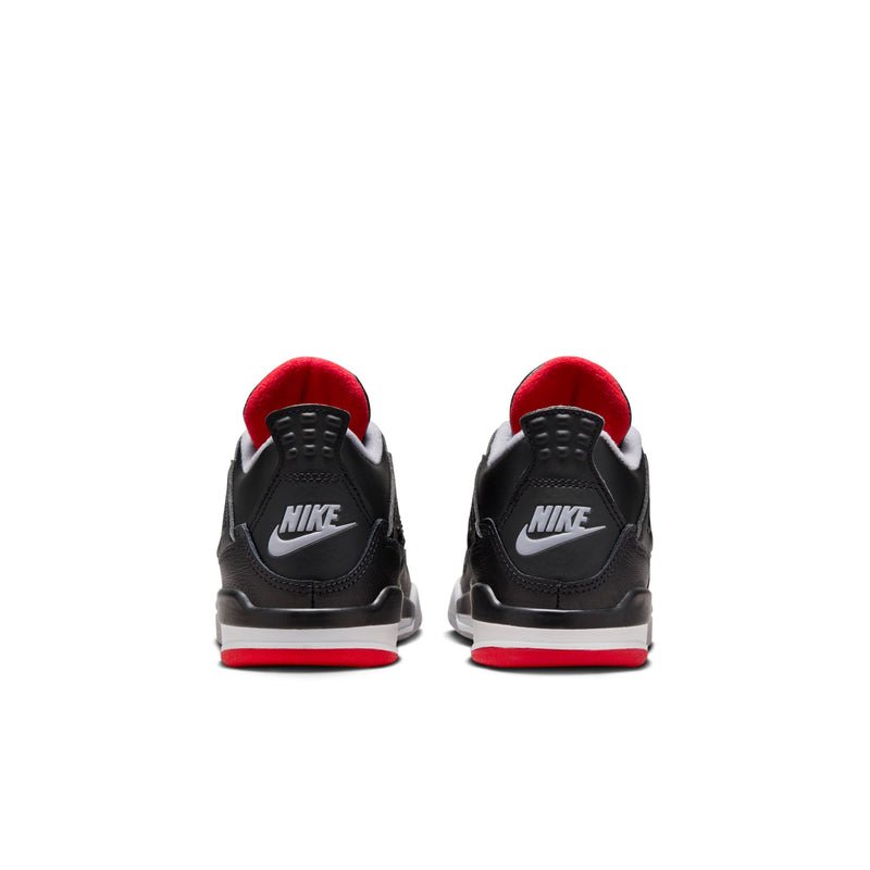 Jordan 4 Retro Little Kids' Shoes (PS) 'Black/Fire Red'