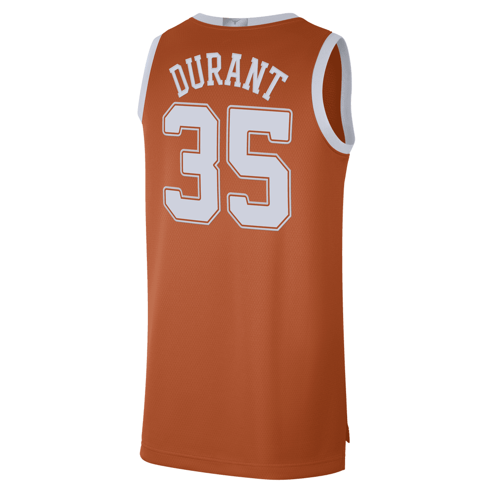 Kevin Durant Nike College Dri-FIT (Texas) Men's Limited Jersey 'Orange'