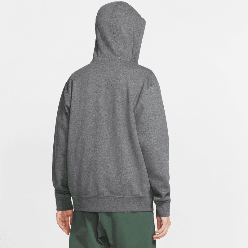 Nike Sportswear Club Fleece Men's Full-Zip Hoodie 'Charcoal/Anthracite'