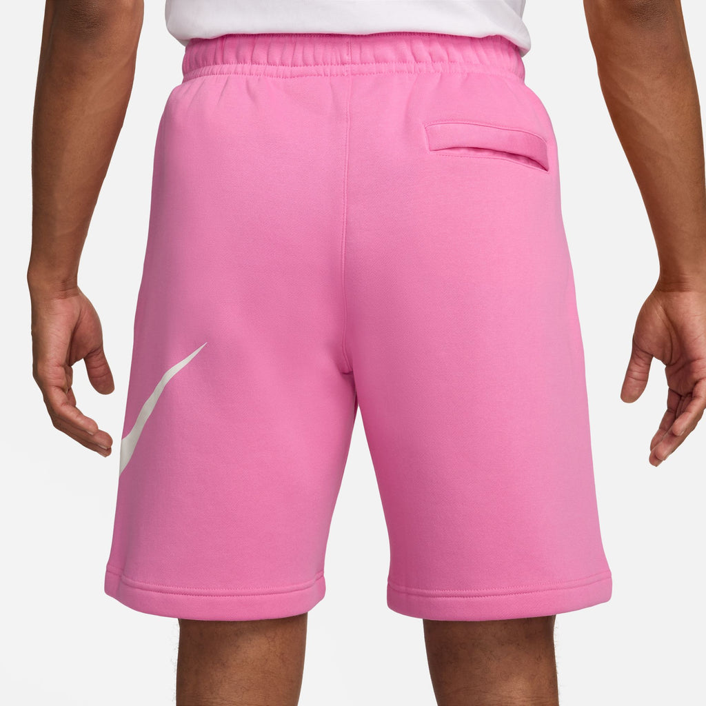 Nike Sportswear Club Men's Graphic Shorts 'Pink/White'