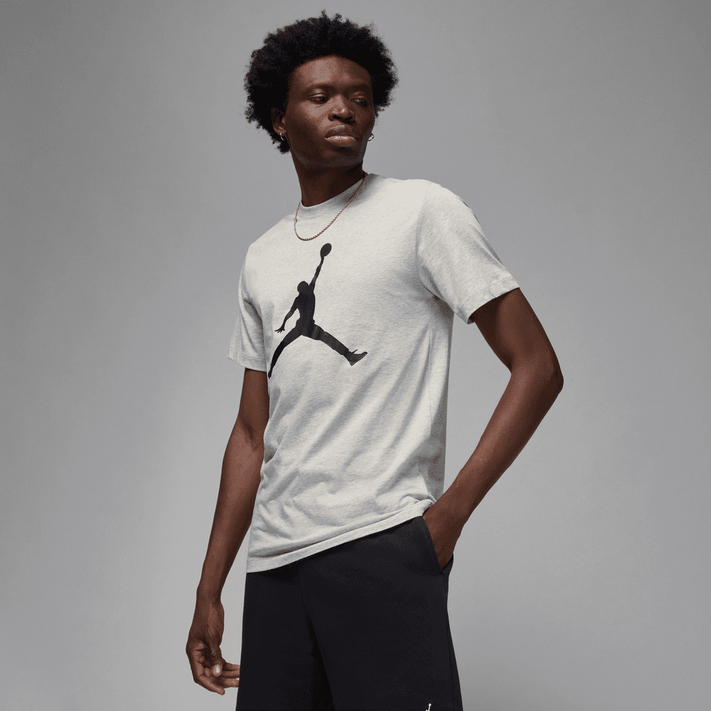 Jordan Jumpman Men's T-Shirt 'Grey Heather/Black'