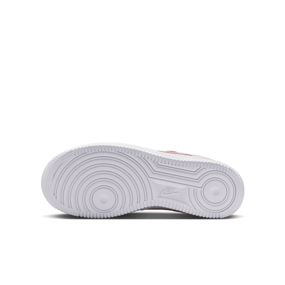 Nike Air Force 1 Big Kids' Shoes1 (GS) 'White/Soft Pink'