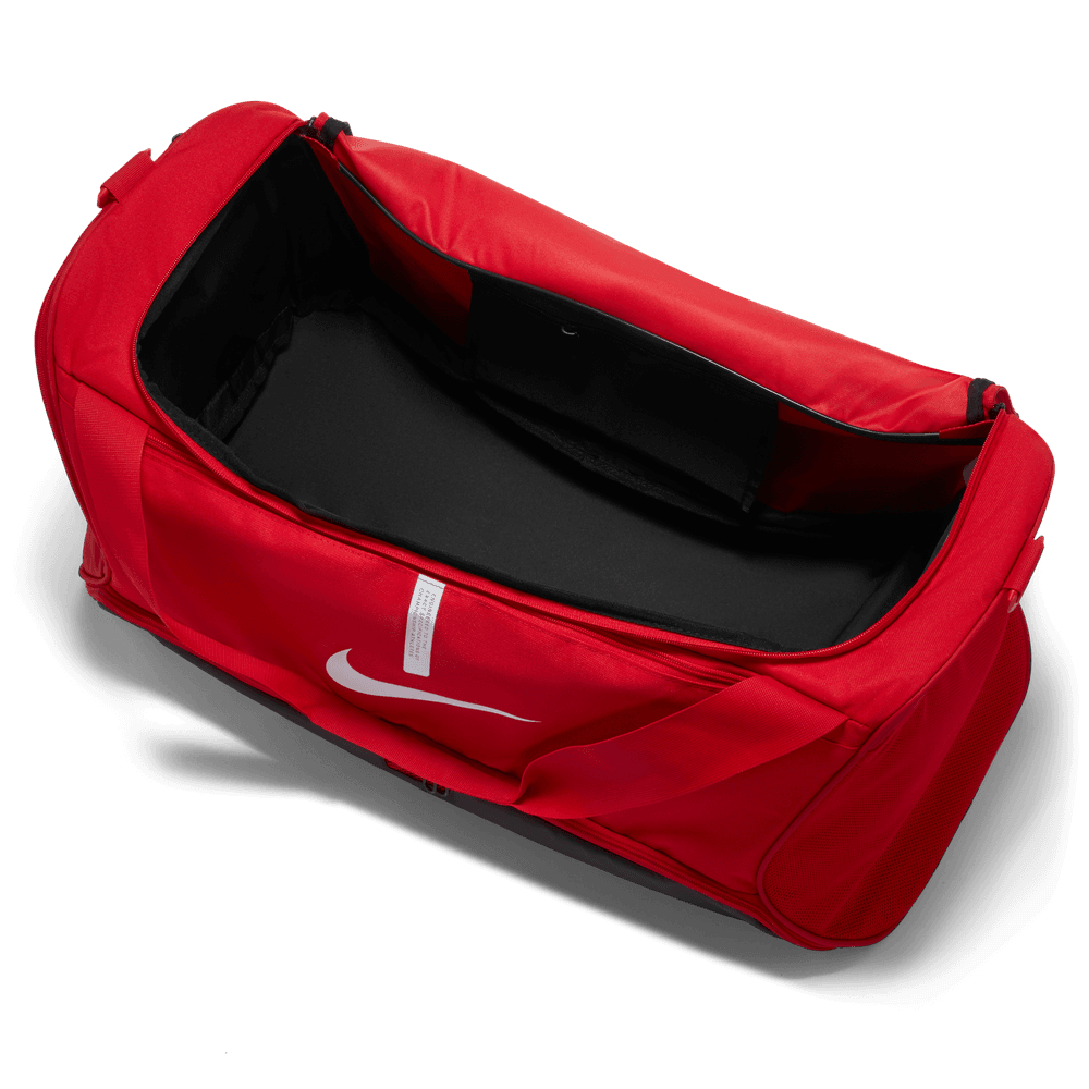 Nike Academy Team Soccer Duffel Bag (Medium, 60L) 'Red/Black/White'