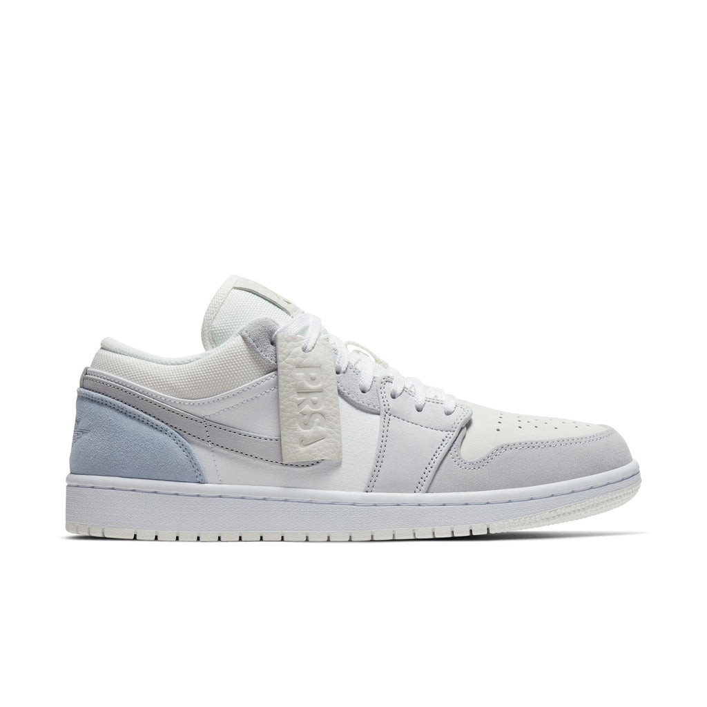 Air Jordan 1 Low Men's Shoes 'White/Sky Grey/Grey'