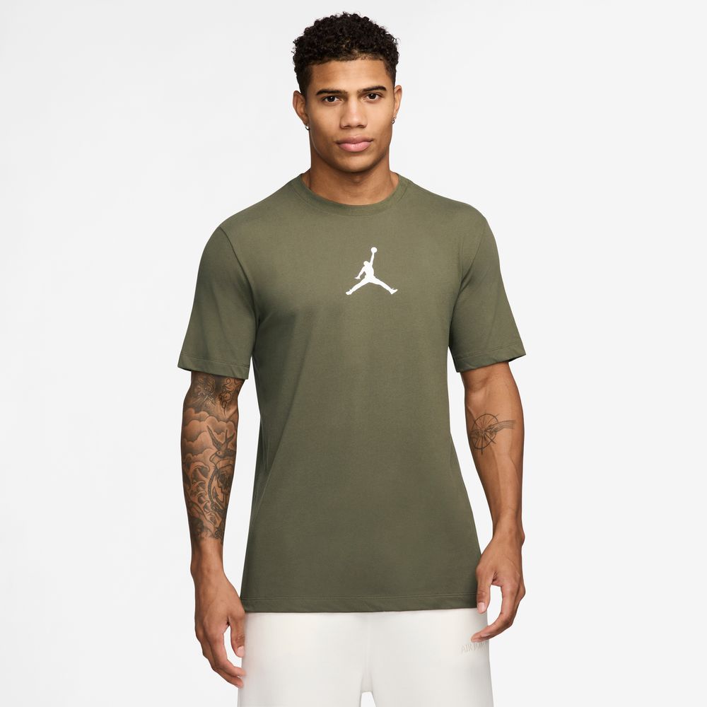 Jordan Jumpman Men's T-Shirt 'Medium Olive/White'