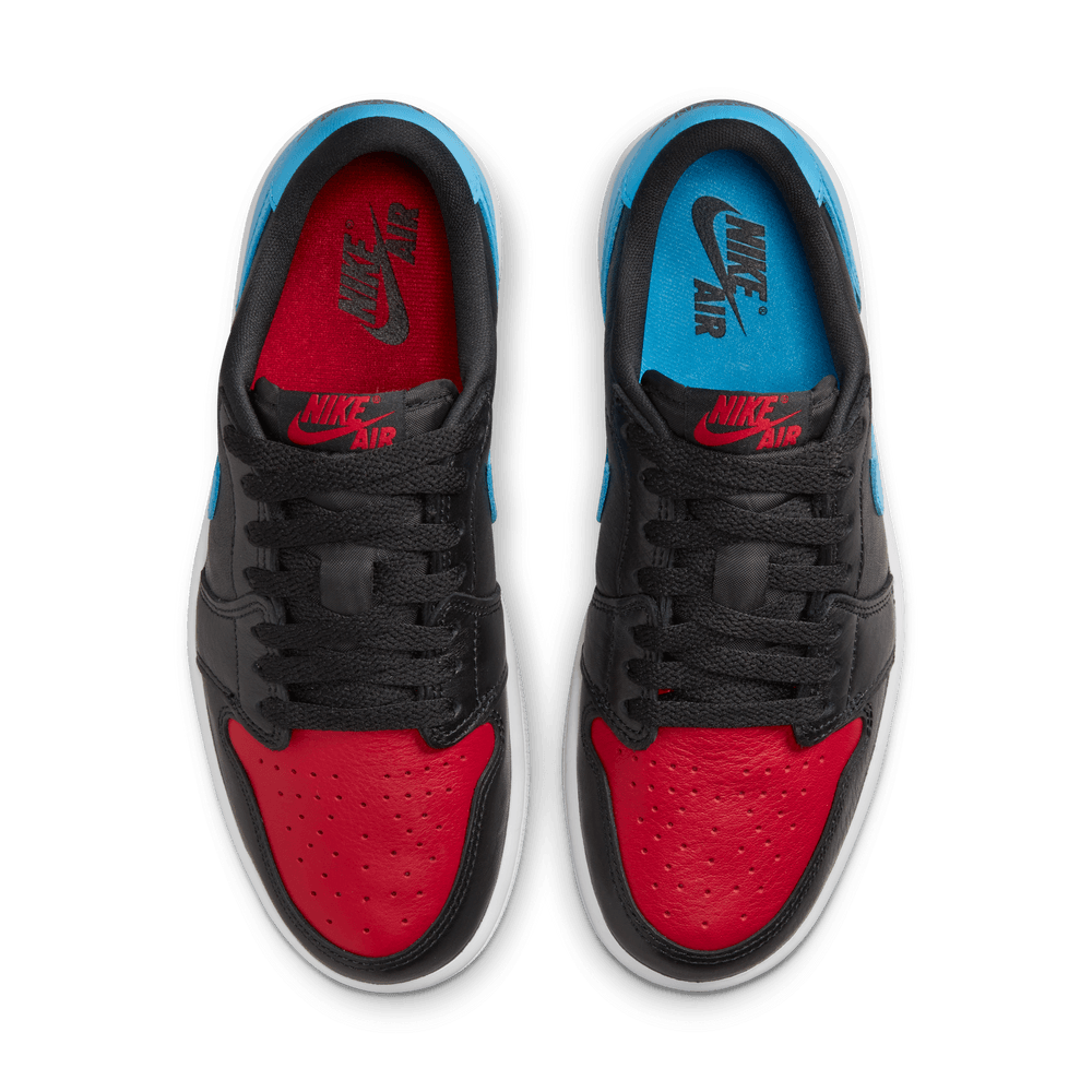 Air Jordan 1 Low OG Women's Shoes 'Black/Blue/Red'