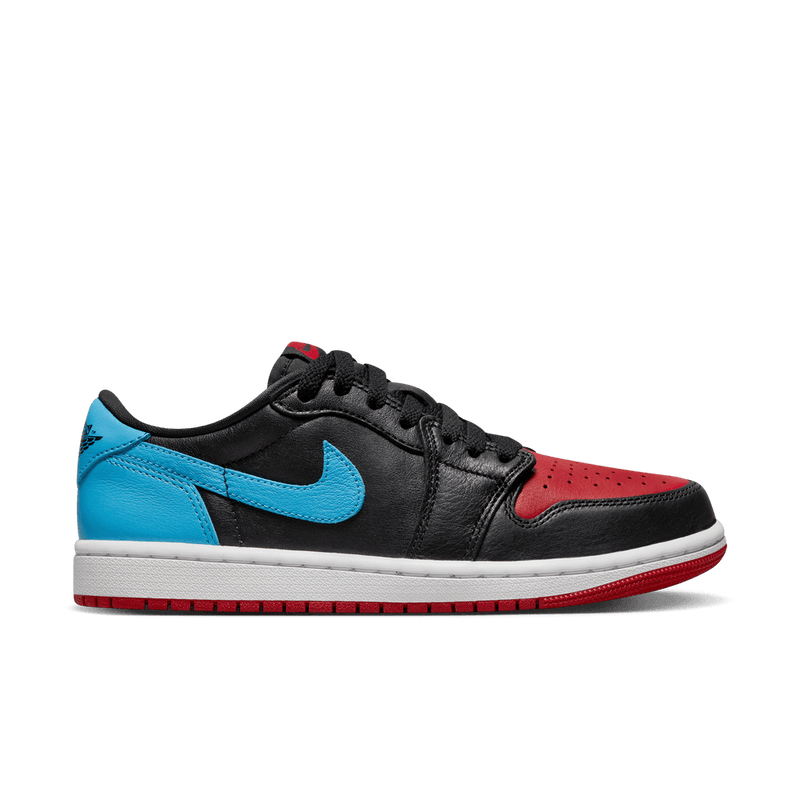 Air Jordan 1 Low OG Women's Shoes 'Black/Blue/Red'