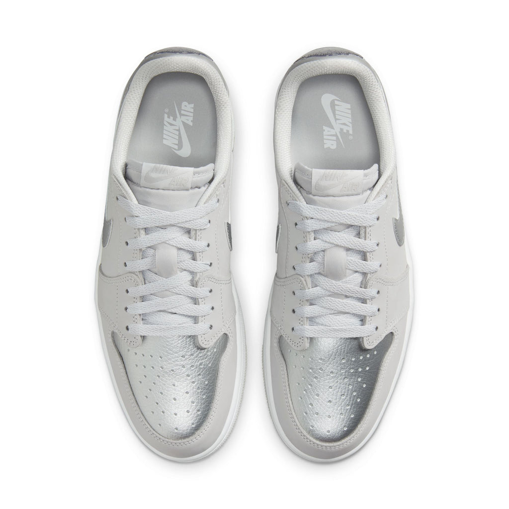 Air Jordan 1 Low OG "Silver" Shoes 'Grey/Silver/White'