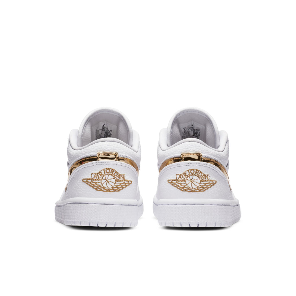 Air Jordan 1 Low SE Women's Shoes 'White/Gold'