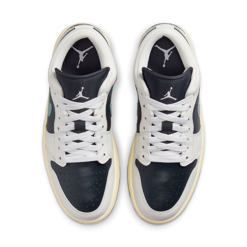 Air Jordan 1 Low Women's Shoes 'Low Anthracite/Jade/Sail'