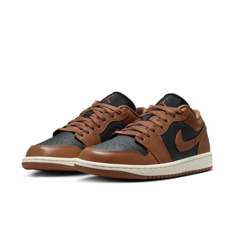 Air Jordan 1 Low Women's Shoes 'Off Noir/Brown/Sail'