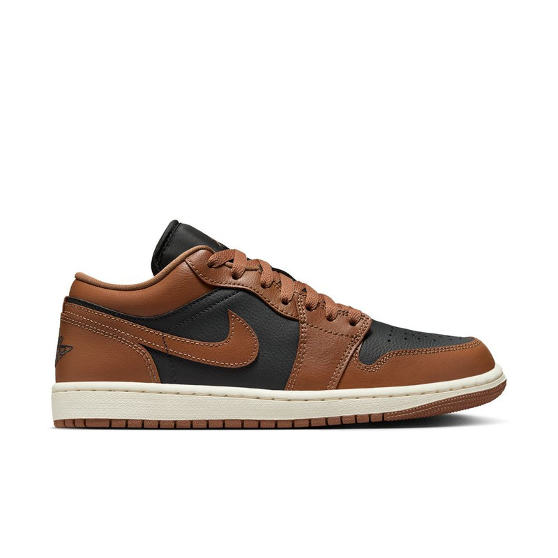 Air Jordan 1 Low Women's Shoes 'Off Noir/Brown/Sail'