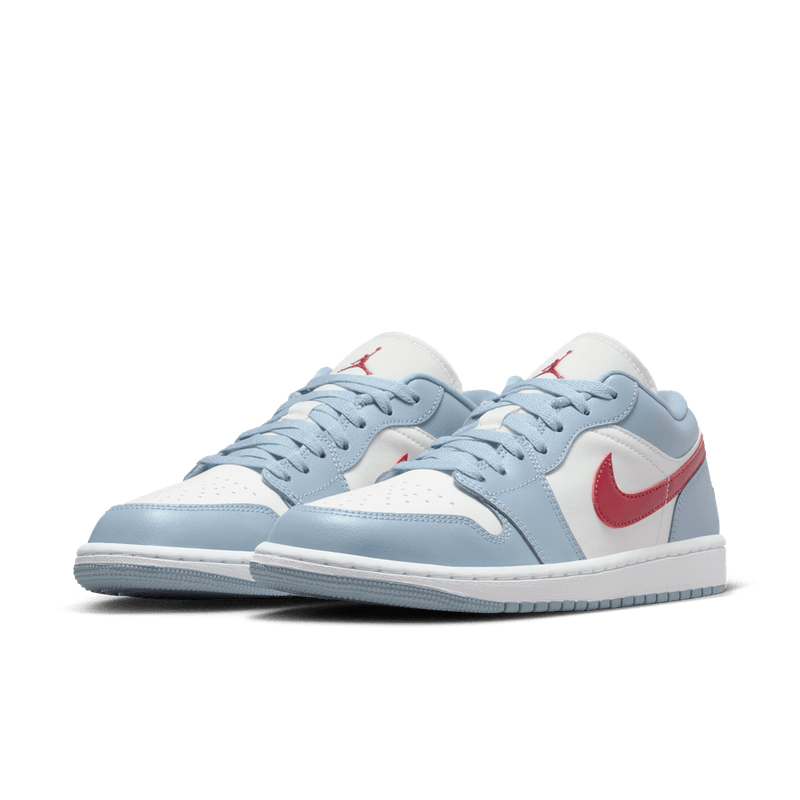 Air Jordan 1 Low Women's Shoes 'Sail/Red/Blue/White'