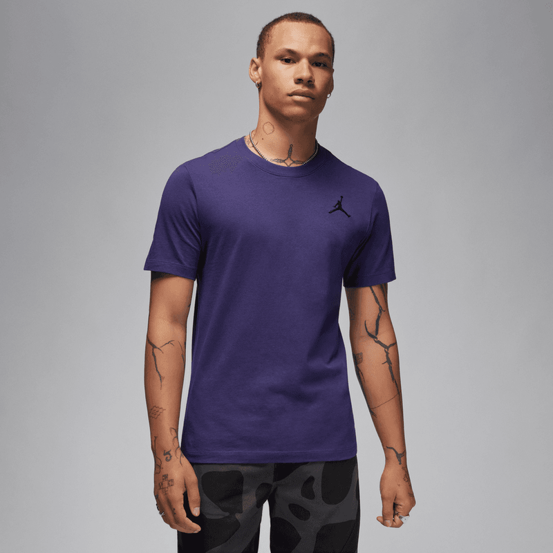 Jordan Jumpman Men's Short-Sleeve T-Shirt 'Purple/Black'