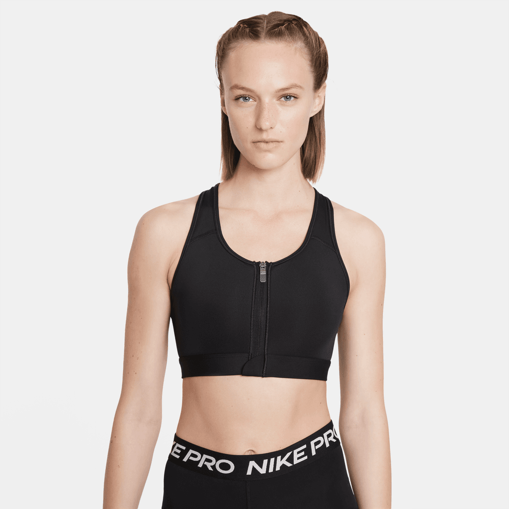 Nike top zip bra