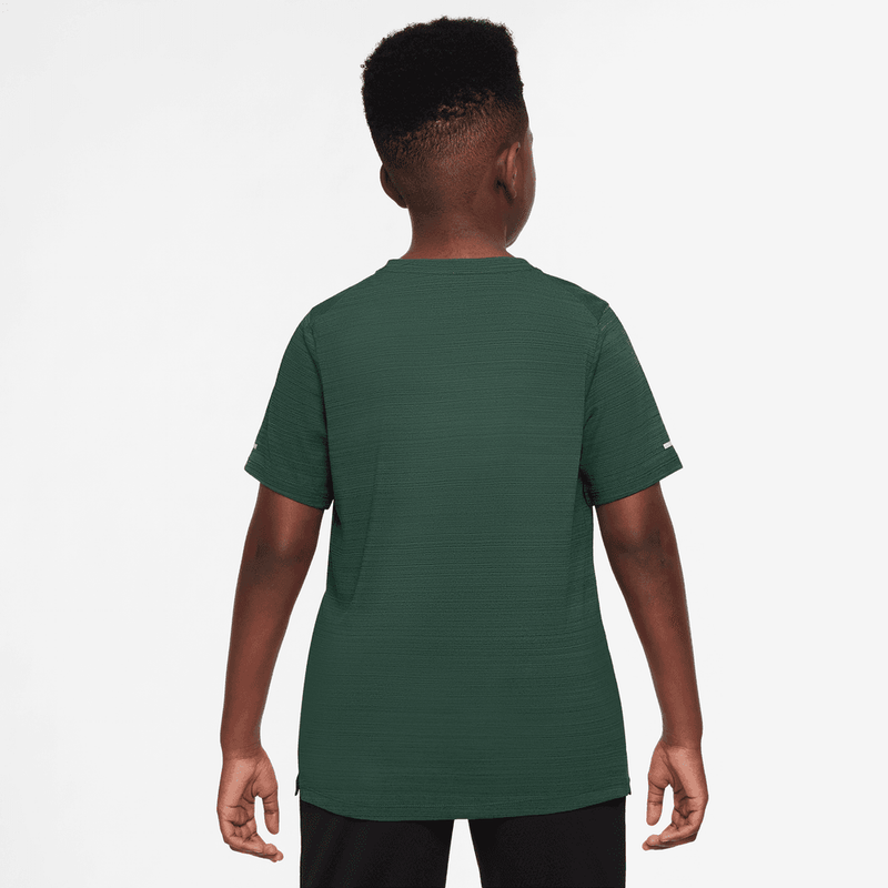 Nike Dri-FIT Miler Big Kids' (Boys') Training Top 'Green'