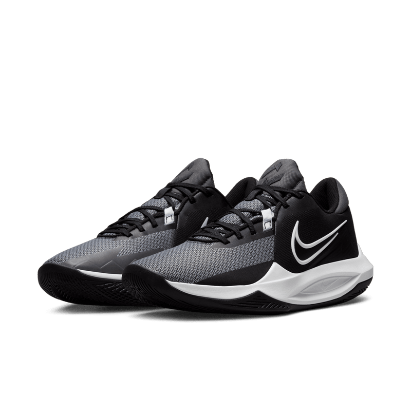 Nike Precision 6 Basketball Shoes 'White/Black/Iron Grey'