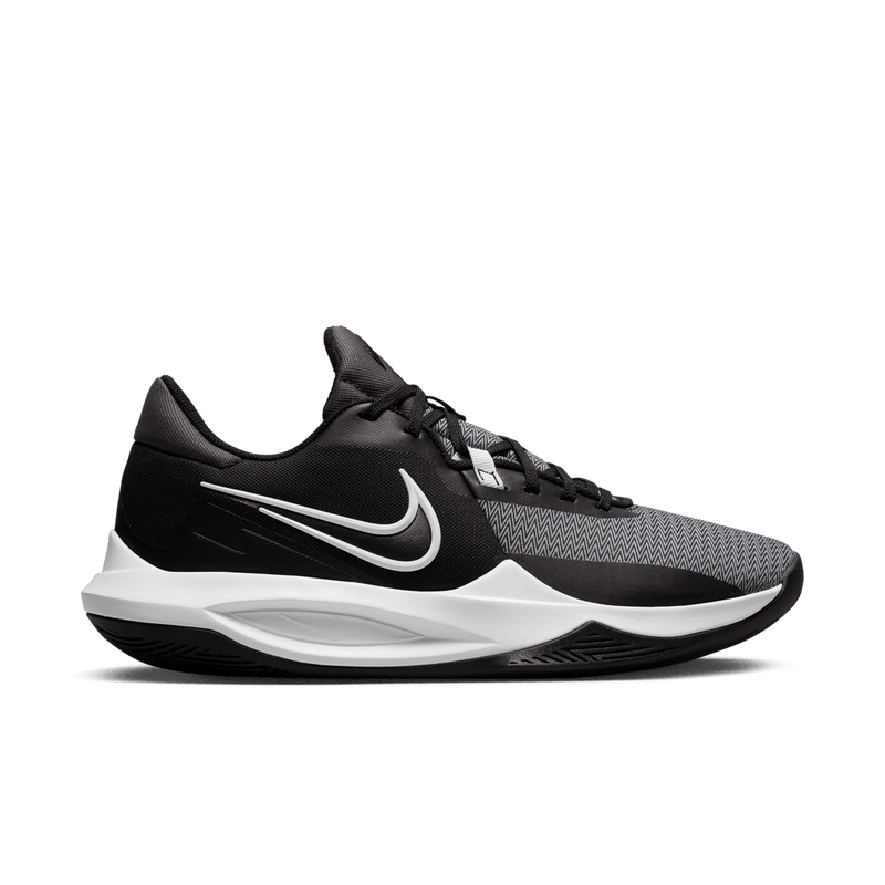 Nike Precision 6 Basketball Shoes 'White/Black/Iron Grey'