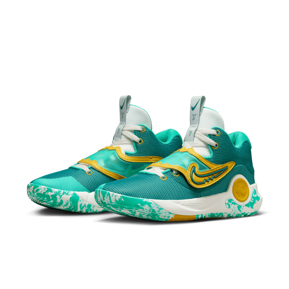Kevin Durant KD Trey 5 X Basketball Shoes 'Jade/Teal/Gold'