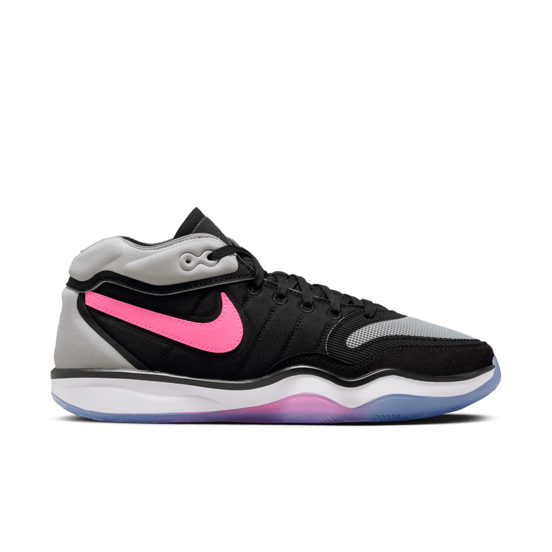 Nike G.T. Hustle 2 Men's Basketball Shoes 'Black/Platinum/Pink/White'