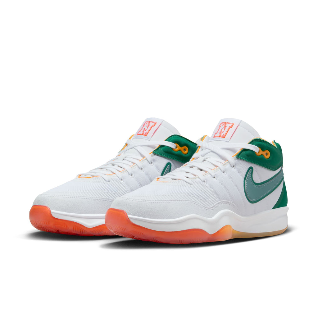 Nike G.T. Hustle 2 Basketball Shoes 'White/Green/Malachite'