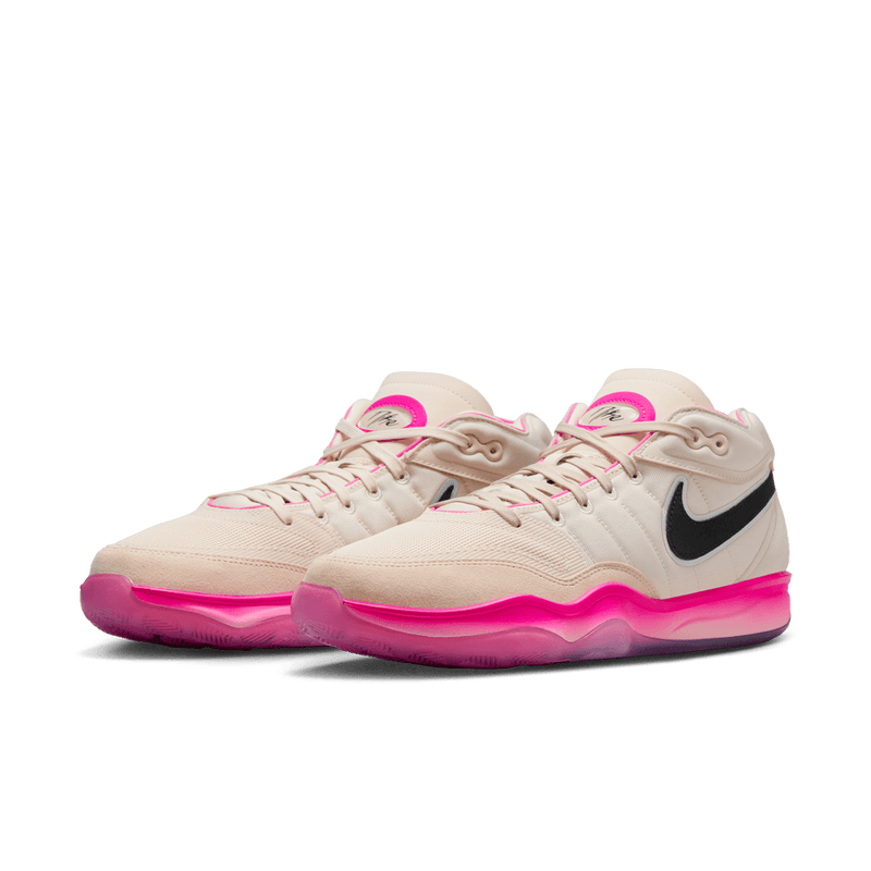 Nike zoom pink shop basketball