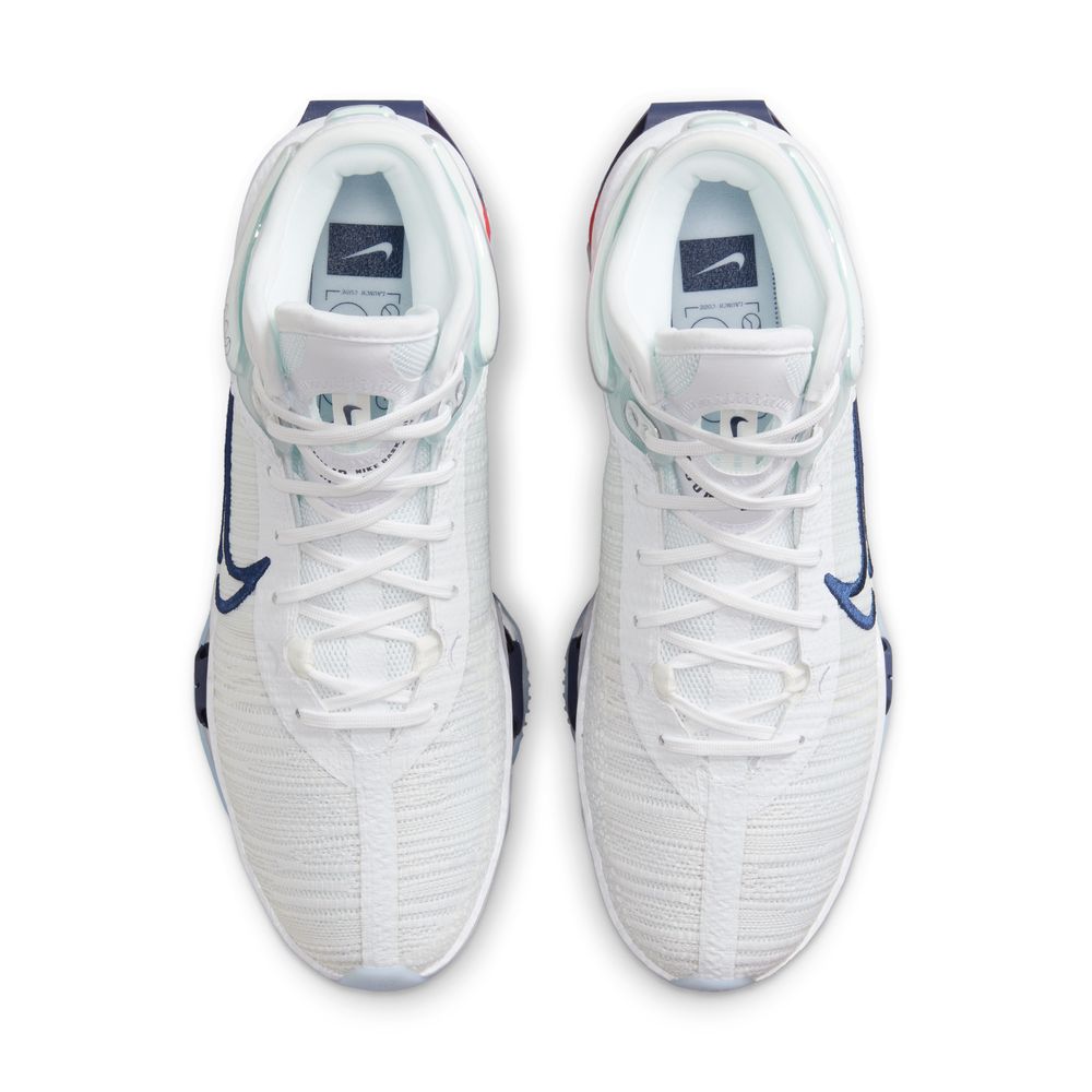 Nike Air Zoom G.T. Jump 2 Basketball Shoes 'White/Midnight Navy/University Red/White'