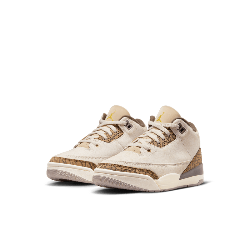 Jordan 3 Retro Little Kids' Shoes (PS) 'Orewood/Gold'