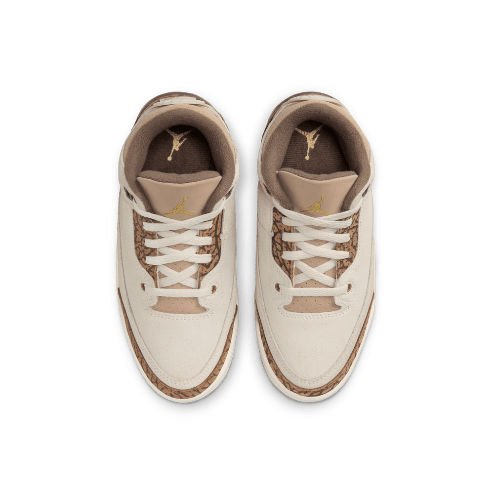 Jordan 3 Retro Little Kids' Shoes (PS) 'Orewood/Gold'