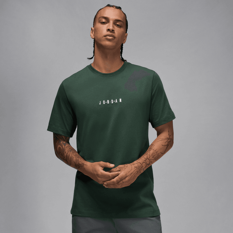 Jordan Air Men's T-Shirt 'Green/Sail'