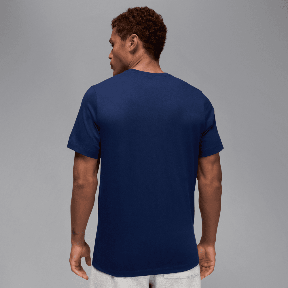 Jordan Air Men's T-Shirt 'Blue Void/Hot Lava'