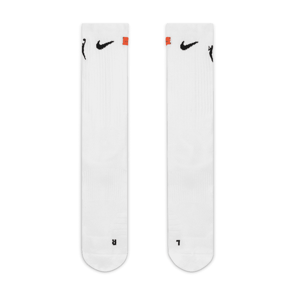 WNBA Elite Nike Basketball Crew Socks 'White/Grey'