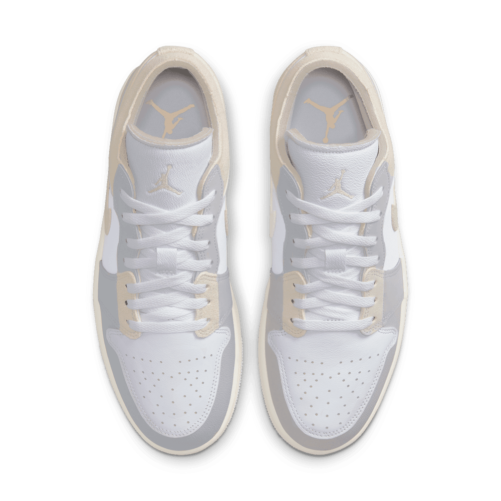 Air Jordan 1 Low SE Craft Men's Shoes 'Grey/Orewood/White/Sail'