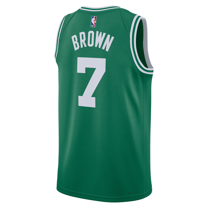 Jaylen Brown Boston Celtics Icon Edition 2022/23 Nike Dri-FIT NBA Swingman Jersey 'Clover'