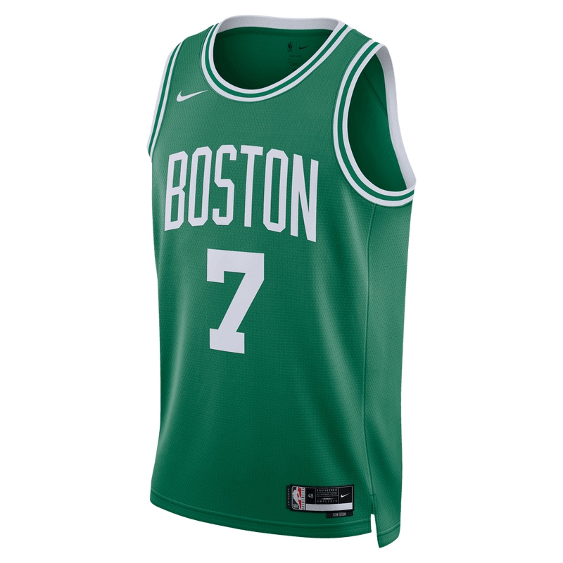 Jaylen Brown Boston Celtics Icon Edition 2022/23 Nike Dri-FIT NBA Swingman Jersey 'Clover'